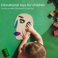 thumbnail image 2 of Juego de rompecabezas de madera Picasso, juguetes educativos, juego de rompecabezas de clasificación facial para niños, 2 of 6