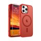 thumbnail image 1 of Chenchen Magnetic for iPhone 13 Pro Max Case (Compatible with MagSafe) (Military Grade Drop Protection) Slim Translucent Matte Shockproof with Anti-Fingerprint Phone Case,Red, 1 of 1