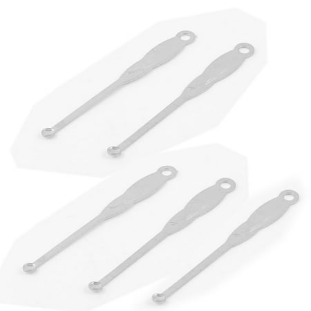 Unique Bargains Ear Pick Spoon Curette Ear Wax Remover 5 Pcs