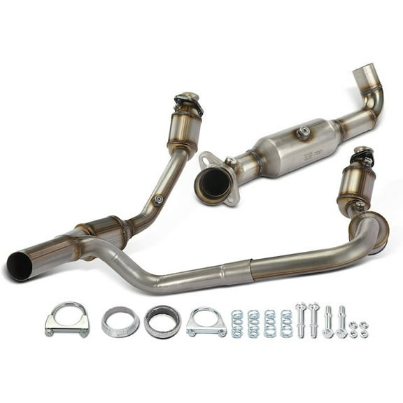 Catalytic Converter Set 2 - Compatible with 2007 - 2014 Ford Expedition 5.4L V8 2008 2009 2010 2011 2012 2013