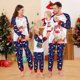 thumbnail image 4 of 2024 pijamas navideños a juego para la familia, trajes para bebés y niños adultos, Tops + Pantalones, 2 uds., ropa de dormir de Navidad, pijamas, ropa para perros, 4 of 4