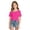 4Hot Pink8, variant on Girls T Shirts Solid Color Short Sleeve One Shoulder Tee For Kids Casual Everyday Wear Lightweight Knit Breathable T-Shirt Comfortable Tops 10-11 Years