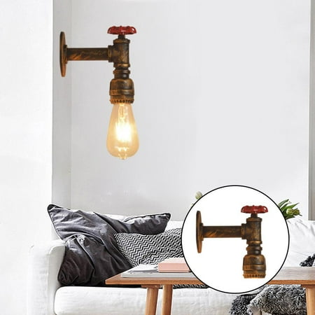 

Lamp Sconce Light E27 Metal Wall Lighting Retro Style Lampshade for Bedside Stairs Balcony Corridor Dining Room -