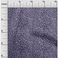 thumbnail image 2 of oneOone Cotton Cambric Purple Fabric Abstract Leaves Craft Projects Decor Fabric Printed By The Yard 56 Inch Wide, 2 of 4