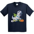 thumbnail image 3 of Inktastic Halloween Dinosaur Mummy Youth T-Shirt, 3 of 5