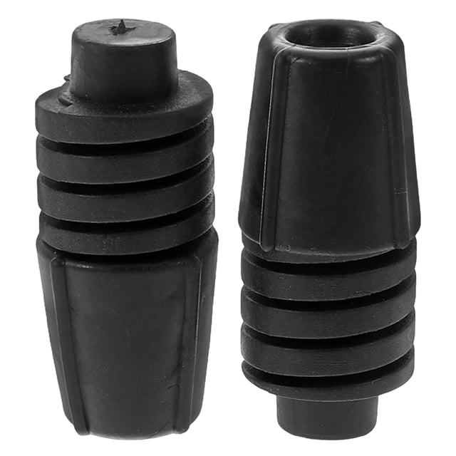 Car Hood Rubber Bumpers for Enhanced Performance and Longevity Easy to Install Black Pair