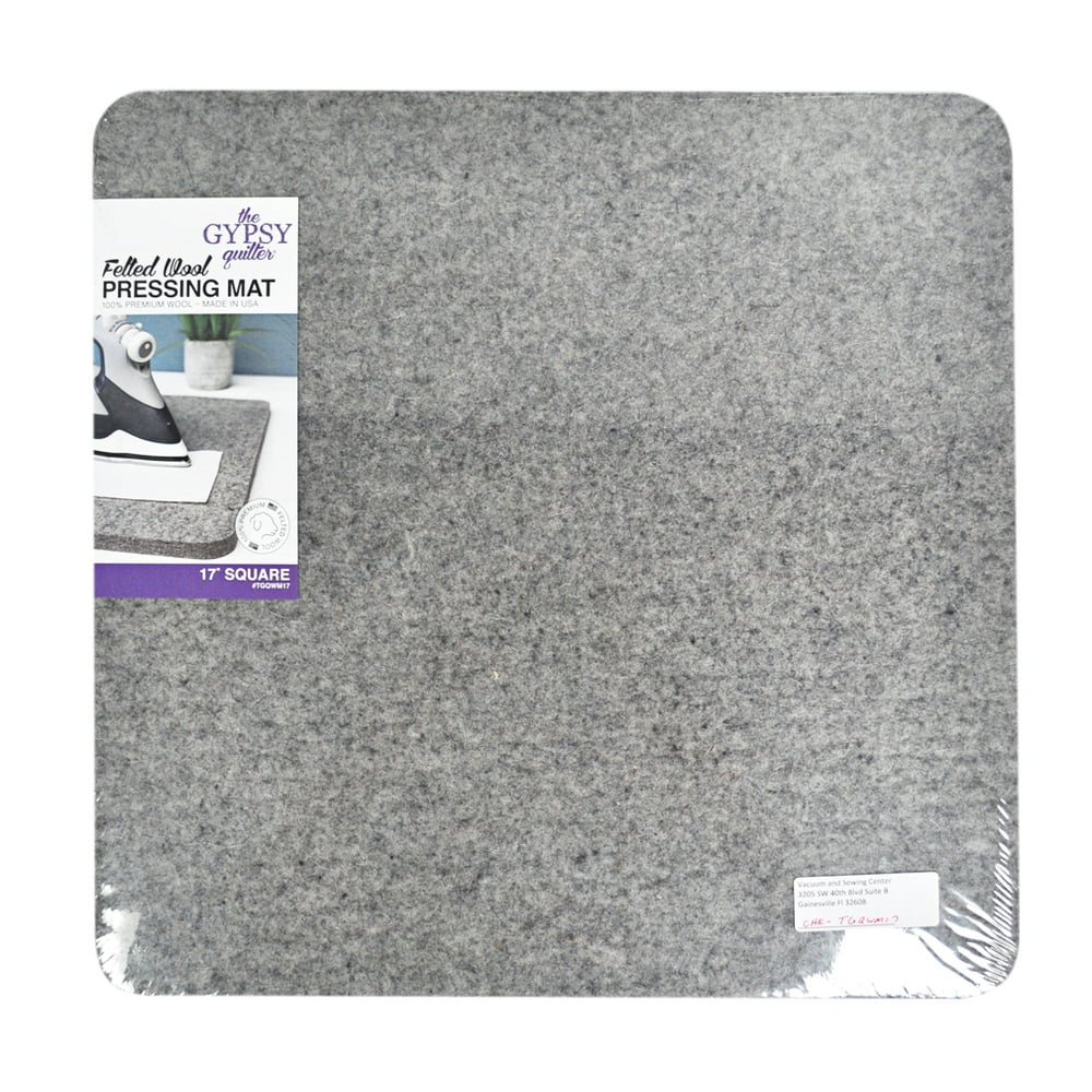 Gypsy Quilter Felted Wool Pressing Mat 17 Inches x 17 Inches Walmart