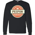 thumbnail image 3 of Inktastic Peepaw Funny Idea Long Sleeve T-Shirt, 3 of 5
