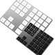 thumbnail image 4 of Teclado numérico Bluetooth de aleación de aluminio Teclado numérico inalámbrico recargable Teclado numérico externo delgado Inevent DZ7299-02B, 4 of 7