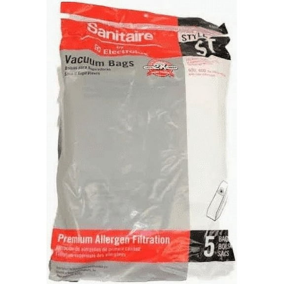 Genuine Eureka Sanitaire Style ST Cloth HEPA Vacuum Cleaner Bags 63213B-10 OEM [2 Loose Bags]