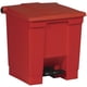 thumbnail image 1 of Bote de basura Rubbermaid Commercial Legacy 30 L rojo Step-On, 1 of 5