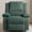 2-Section Back|CORDUROY GREEN, variant on DREAMSIDEA Manual Push Back Recliner Armchair Corduroy Wingback Recliner Chair for Living Room, Corduroy Recliner Chair Reading Chair ( Dark Gray&2-Section Back, Set of 1)