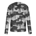 thumbnail image 5 of DDAPJ pyju Men's Long Sleeve Round Neck Camo T-Shirt Camouflage Workout Shirts Soft Lightweight Casual Hipster Tee Tops Birthday Gifts Gray XXXL, 5 of 5
