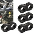 thumbnail image 4 of Hose Fitting Adapter, Lightweight Aluminum Alloy Compact 8AN Fuel Line Mounting Clamp Durable  For 1/2in Fuel Lines, 4 of 8