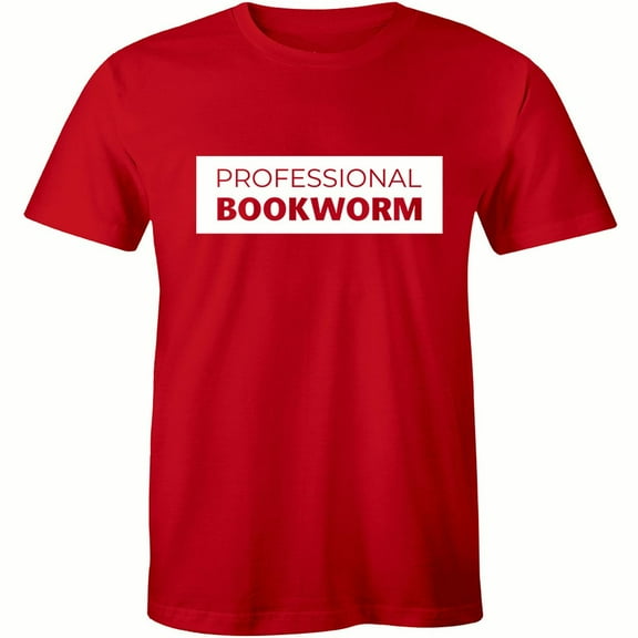 Professional Bookworm - Book Lover Reading Men's Tee Shirt