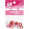 Heart Shaped Stitch Markers-Sizes 0 To 8 24/Pkg, Pk 6, Susan Bates