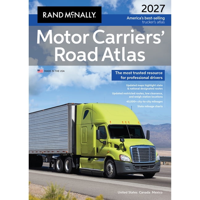 Rand McNally 2027 Motor Carriers Road Atlas, (Paperback)