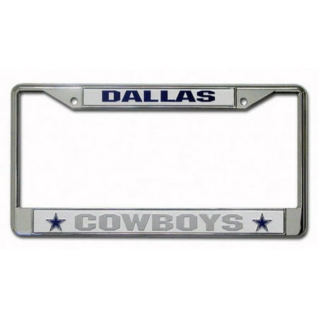 NFL - Dallas Cowboys Chrome License Plate Frame