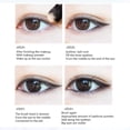 thumbnail image 4 of Juego de delineador de ojos en gel 2 en 1, color negro y marrón, delineador de ojos colorido, impermeable, mate, a prueba de manchas, 2 brochas de maquillaje para ojos incluidas, kit de regalo de, 4 of 5