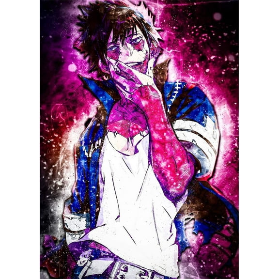 DIY 5D Diamond Painting Kit (for Adults) Diamond Painting "Anime Characters" - Full Diamond Crystal Rhinestone Embroidery Craft Kit, Can Be Used as Gift, Wall Decoration