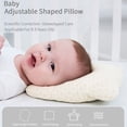 thumbnail image 3 of Almohada Almohada de bebé para recién nacido Prevención de cabeza plana Cómoda almohada moldeadora de cabeza de bebé Almohada infantil para 0-12 meses Bebé niño niña TOMSHOO Almohada, 3 of 7