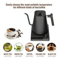 thumbnail image 4 of Graflsoa KT10PRO Slim Spout Electric Kettle, 1200W, NTC Temperature Control, 1.0L Capacity, Dry Boil Protection, Dual Fuse Overheat Protection, Silent, 1-24H Keep Warm, Coffee Pour Over Kettle,, 4 of 6