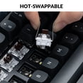 thumbnail image 2 of Teclado Keychron K10 Pro inalámbrico mecánico retroiluminado blanco, 2 of 9