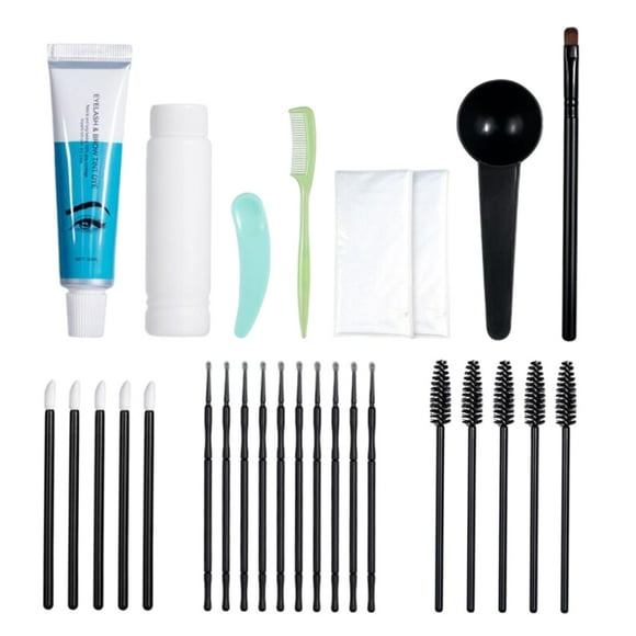 Yinanstore Eye Lashes Tinting Mascara With Brush Waterproof Long Lasting Chestnut