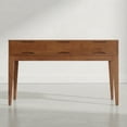 thumbnail image 4 of Simpli Home Harper 54-inch-Wide Solid Wood Console Table, Tawny Brown Teak, 4 of 6