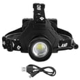 thumbnail image 1 of Linterna frontal Strong Light XHP70 con carga USB, zoom telescópico, para pesca, iluminación exterior, 1 of 10