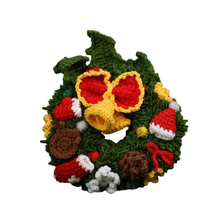 

Augper Wholesaler Christmas Crochet Material Package Santa Claus Snowman Deer Elf Hand Woven Wool Ball