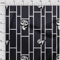 thumbnail image 3 of oneOone Polyester Spandex Black Fabric Panda Animal Craft Projects Decor Fabric Printed By The Yard 56 Inch Wide, 3 of 4