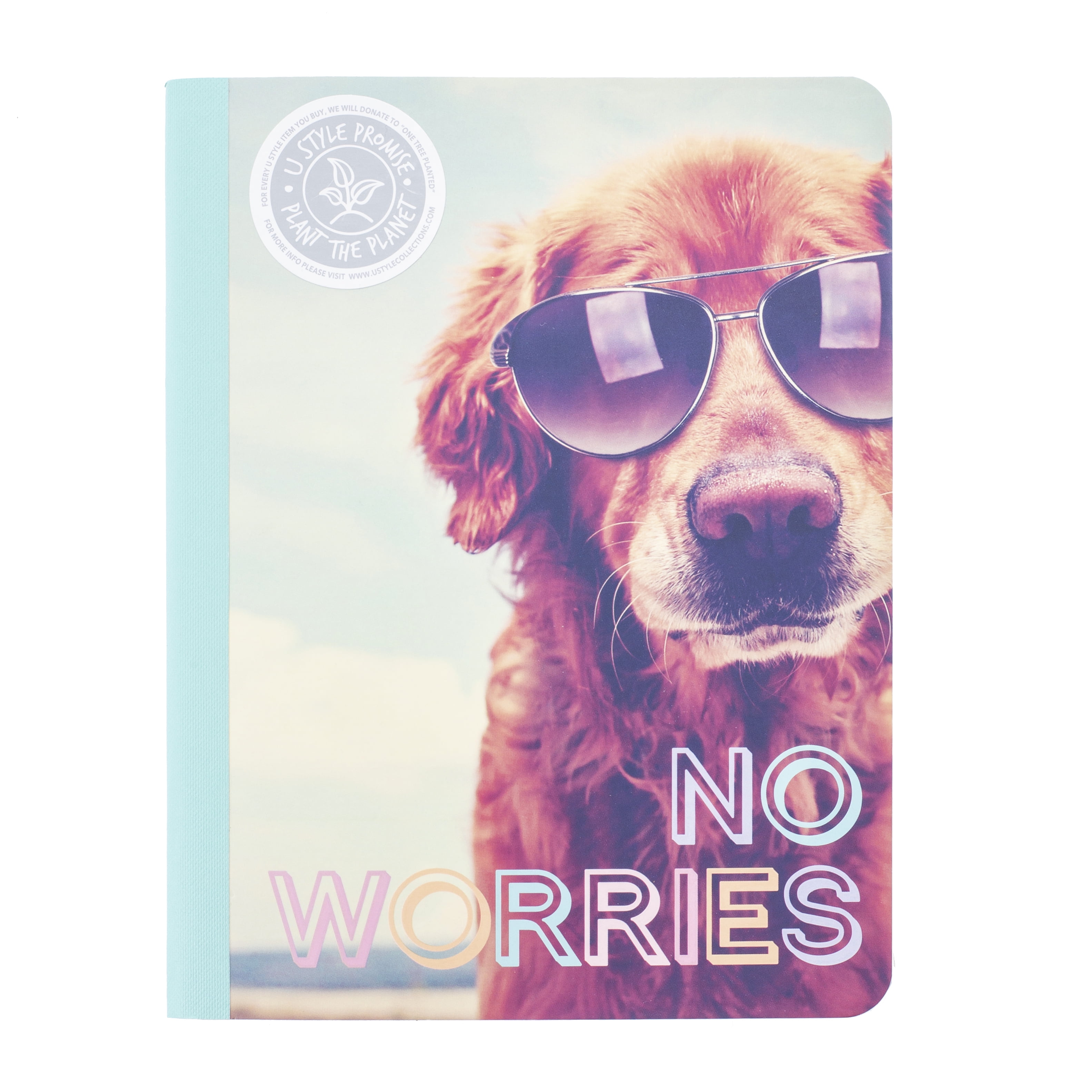 U Style Dog Days Composition Book, 100 Sheets, Wide Rule, 1609