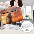 thumbnail image 6 of HELLHERO Horse Pattern Sewing Machine Cover with Pocket to Store Accessories Dustproof Cover Home and Shop Sewing Equipment Protection, 6 of 8