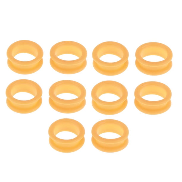 10x Anillos de ñaduras Sunnimix Inserciones para peluquería Tijeras naranja