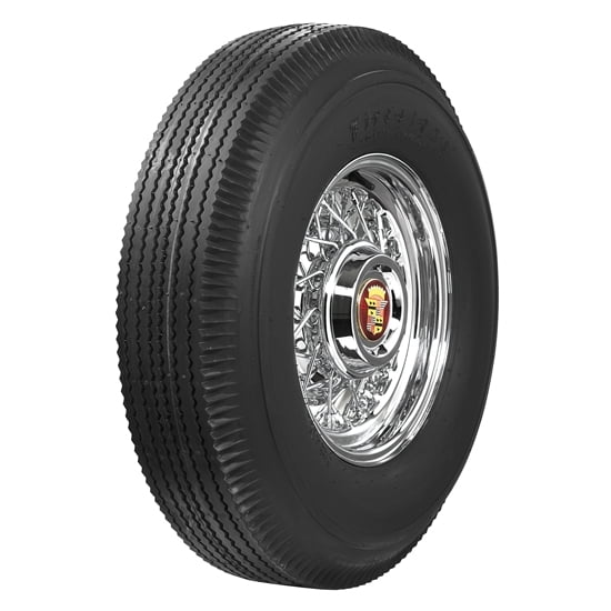 Coker Tire 579880 Firestone Vintage Bias Ply Tire, 71015, Blackwall