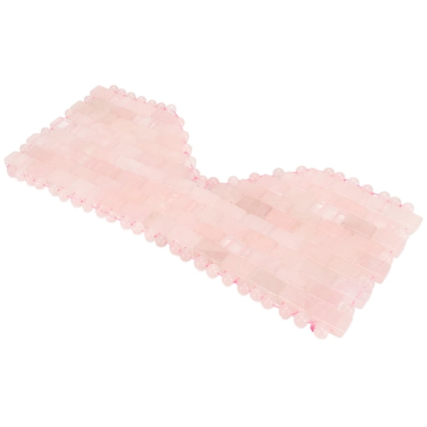 Parche Para Ojos De Piedra De Jade, Almohadilla Para Ojos De Piedra Rosa De Ajuste Perfecto Que Promueve El Sueño Y Reduce El Edema Facial Refrescante Para El Hogar