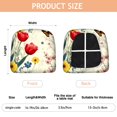 thumbnail image 3 of Pioneer Flower and Butterfly Seat Covers for Dining Room Chairs Set Of 4,Stretch Printed Washable Chair Seat Cover with Elastic Ties and Button,Removable Waterproof Couch Cushion Covers, 3 of 6