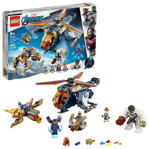 LEGO Super Heroes Avengers Helicopter Rescue 76144 - Walmart.com