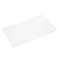 thumbnail image 3 of Uxcell Square BBQ Grill Net 9.8"x19.7" Galvanized Iron Barbecue Mesh Mat for Baking Charcoal Grilling Roasting, 3 of 5