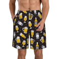 thumbnail image 1 of Balery Beer In A Bottle Traje de Baño Estilo Hawaiano para Hombre, Shorts de Secado Rápido con Bolsillos-X-Large, 1 of 6