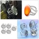 thumbnail image 3 of UPOUART 5Ud Base De Anillo Ajustable De Acero Inoxidable Color Plata Para Eventos Y Detalles Personalizados, 3 of 6