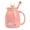 Pink, variant on Kawaii Tea Cup Cute Cat Ceramic Coffee Mug with Kitty Lid and Spoon Japanese style Novelty Gifts for Women Cat lover Gifts 16oz (Pink,401-500ml)