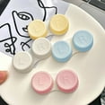 Contact Lens Case,Accessories for Contact Lens Storage，Left/Right Eyes