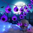 thumbnail image 5 of Vrorvz Halloween Ghost Eyeball LED String Lights Battery Operated for Courtyard Party Decoration Horror Festival Long Lasting Energy Efficient Bulbs Outdoor, 5 of 5