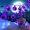 Purple, variant on Halloween Eyeball String Lights, 20 LED Lights Battery Operated Green Lights for Halloween Indoor Outdoor Decoration(Multicolor)