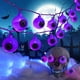 thumbnail image 5 of Cadena de luces LED con forma de ojo de fantasma para Halloween, caja de batería, decoración para patio, fiesta, casa fantasma de terror, cadena de luces con forma de ojo de fantasma, 5 of 5