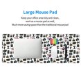 thumbnail image 5 of Rocae Cool Camera for Gaming Mouse Pad, Mouse Pad Large, Office Computer Keyboard Mousepad, Keyboard and Mouse Pad with Stitched Edges,31.5 x 11.8 in, 5 of 5