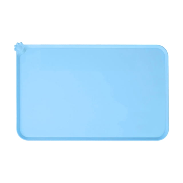 Placemat Pee Pad Holder Silicone Dog Potty Tray Fits Up To Training Pads Puppy Pad Holder Tray No Spill Pee Pad Clamps for Puppy Placemat 11.8x18.9inch