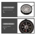 thumbnail image 2 of 12Pcs Silver Alloy Compass Keychain for Navigation and Outdoor Use, 2 of 9